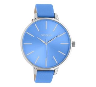 Oozoo OOZOO Timepieces Damen blau Lederband