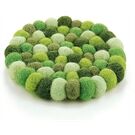 CILIO Glasuntersetzer LANA VERDE rund