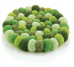 CILIO Glasuntersetzer LANA VERDE rund