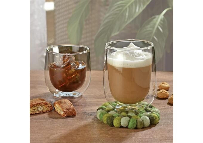 CILIO Glasuntersetzer LANA VERDE rund