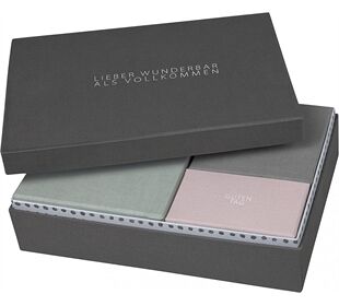 Räder XX ZUHAUSE Stoffschachteln Set deutsch 30x21x9cm