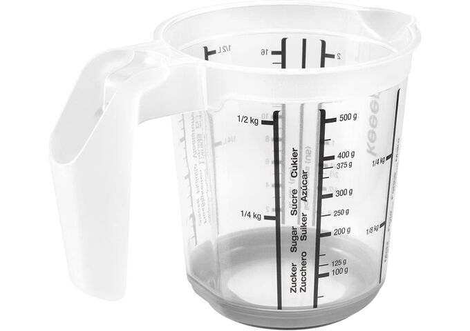 KEEEPER Messkanne Massimo 500ml n.grey