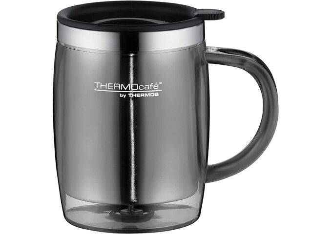 THERMOS TC DESKTOP CUP smoke grey mat 0,35l