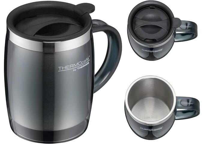THERMOS TC DESKTOP CUP smoke grey mat 0,35l