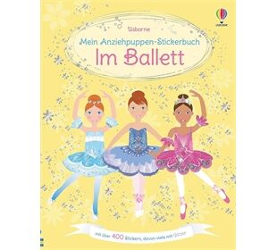 Usborne Verlag Mein Anziehpuppen-Stickerbuch ; Im B