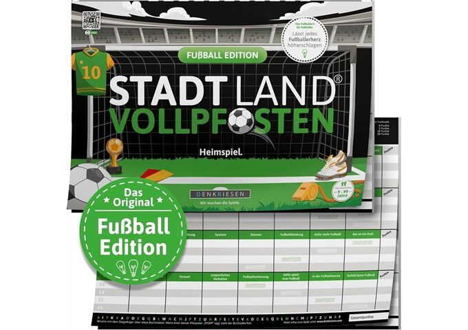 Denkriesen STADT LAND VOLLPFOSTEN® Fußball