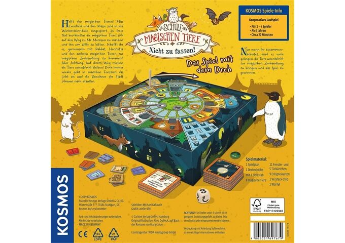 Kosmos Würfelspiel Schule der magischen Tiere