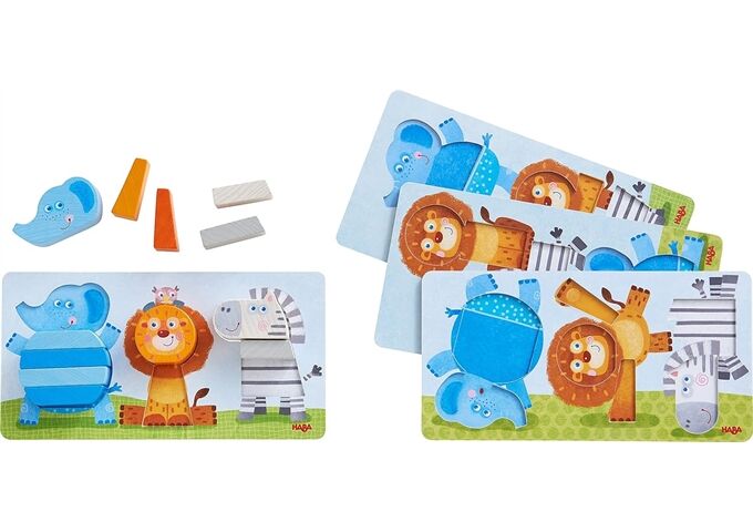 Haba Legespiel Tierisch wild