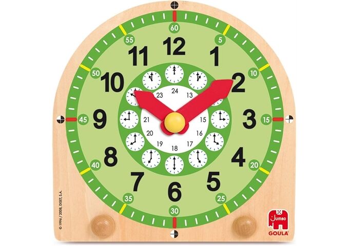 Jumbo Lernuhr