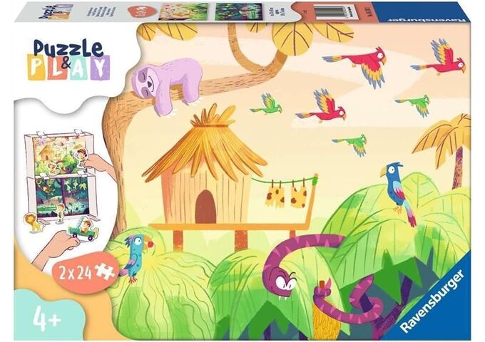 Ravensburger Pz. Puzzle&Play Tiere 1 224T