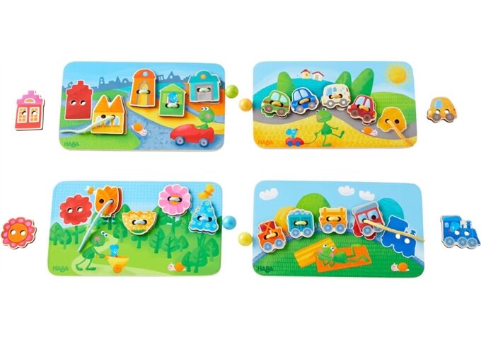 Haba Fädelspiel Frosch auf Tour