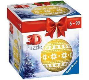 Ravensburger Pz. Puzzle-Ball Weihnachtskugel Norweger