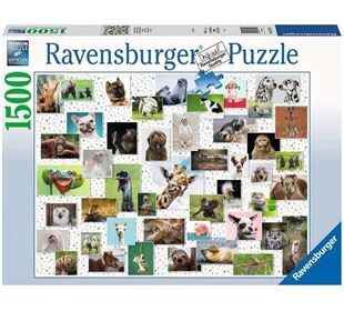 Ravensburger Pz. Funny Animals Collage 1500T