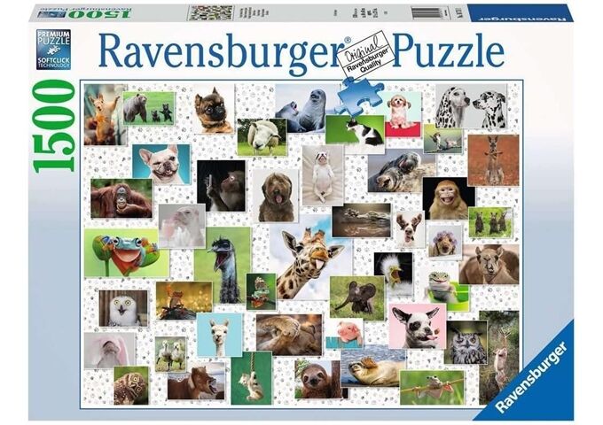 Ravensburger Pz. Funny Animals Collage 1500T