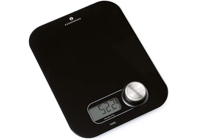Zassenhaus Digitale Küchenwaage ENERGY, schwarz