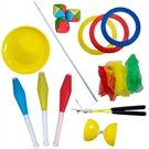 alldoro Jonglierset im Rucksack