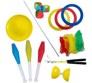 alldoro Jonglierset im Rucksack