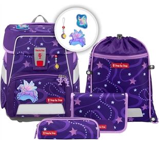 Step by Step SPACE Schulranzen-Set "Pegasus Emily", 5-teilig