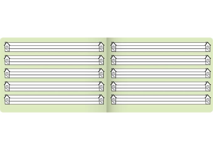 BRUNNEN Schreibheft Lin0 A5 quer