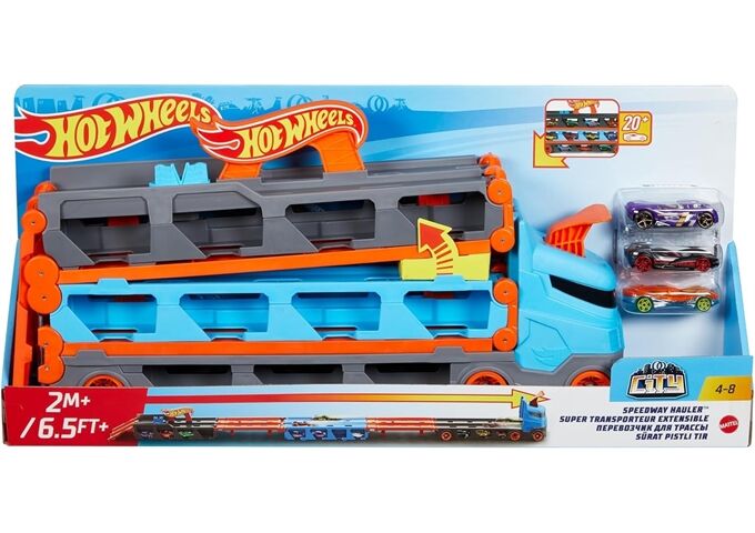 Mattel HW 2-in-1 Rennbahn Transporter