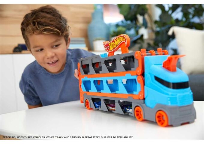 Mattel HW 2-in-1 Rennbahn Transporter