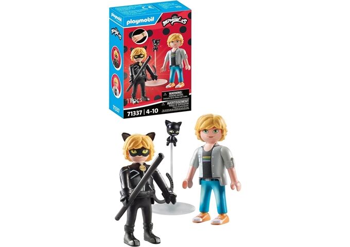 Playmobil Miraculous ; Adrien & Cat Noir