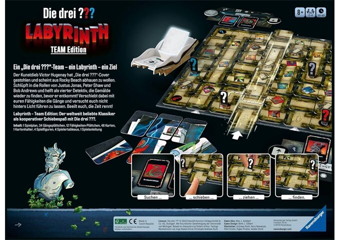 Ravensburger Die drei Labyrinth - Team Editi