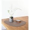 LINDDNA Table Mat Curve L Nupo Brown