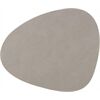 LINDDNA Table Mat Curve L Nupo Light Grey