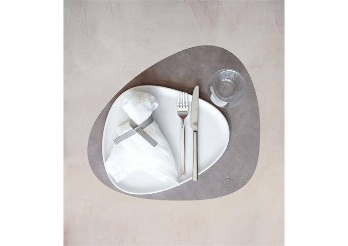 LINDDNA Table Mat Curve L Nupo Nomad Grey