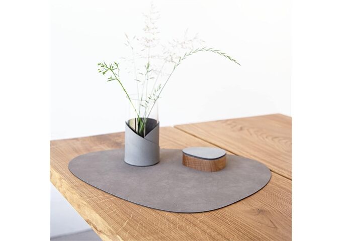LINDDNA Table Mat Curve L Nupo Nomad Grey