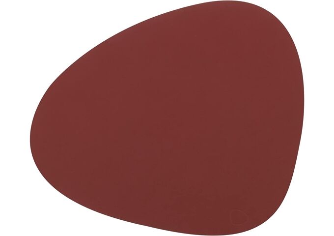 LINDDNA Table Mat Curve L Nupo Red
