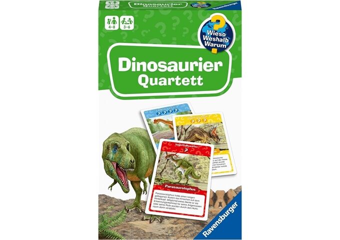 Ravensburger WWW Dinosaurier Quartett
