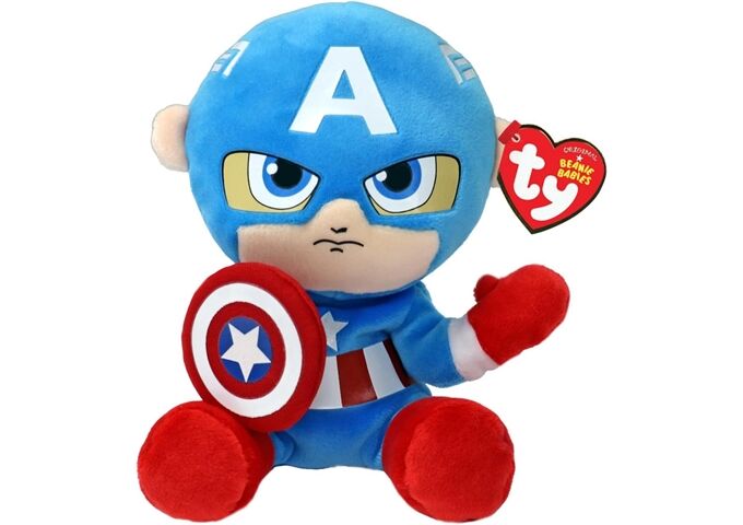 Ty Plüschfigur Marvel Captain America