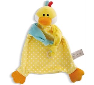 Nici Schmusetuch 25x25cm Ente