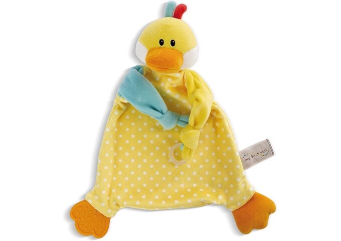 Nici Schmusetuch 25x25cm Ente