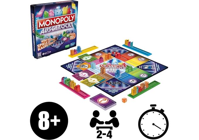 Hasbro MONOPOLY Ausgezockt