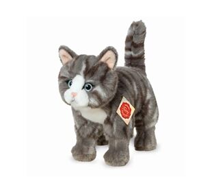 Teddy-Hermann Teddy Hermann Katze stehend, grau, 20 cm