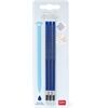 Legami REFILL ERASABLE PEN - BLUE - PACK 3 PCS