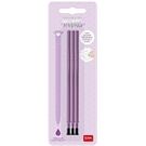 Legami REFILL ERASABLE PEN - PURPLE - PACK 3 PCS