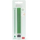 Legami REFILL ERASABLE PEN - GREEN - PACK 3 PCS