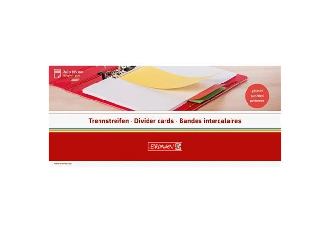 BRUNNEN Pg. Trennstreifen rot