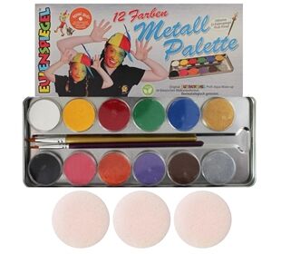 Eulenspiegel 212004 12 Farben Metall-Palette