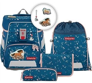 Step by Step SPACE Schulranzen-Set "Wild Horse Ronja", 5-teilig