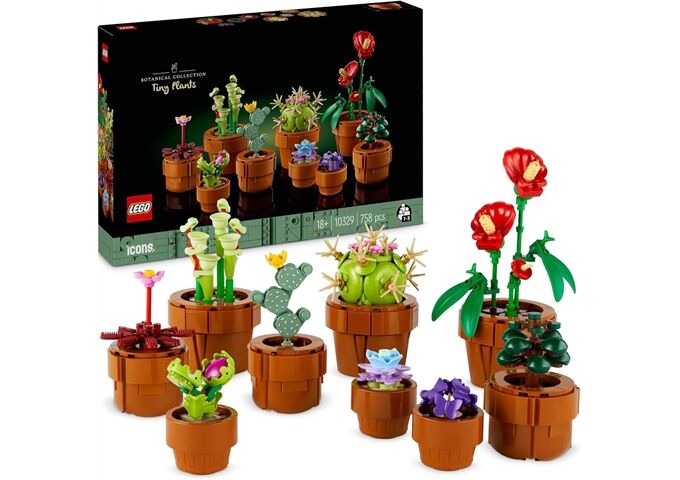 LEGO® Icons Botanicals Mini Pflanzen