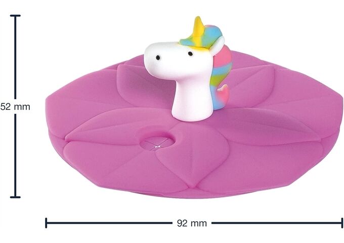 Leonardo BAMBINI Deckel rosa Einhorn Bambini