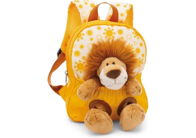 Nici Rucksack mit Plüschtier Löwe 25cm