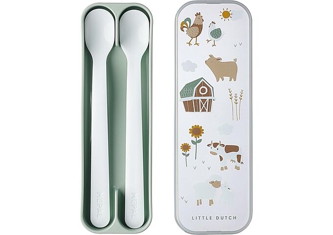 MEPAL set fütterlöffel mio 2 stück - little farm
