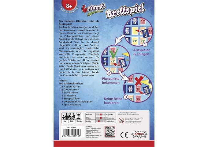 Amigo 6 Nimmt! Brettspiel