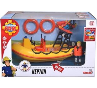 Simba Sam Neptune, Boot Mit Figur